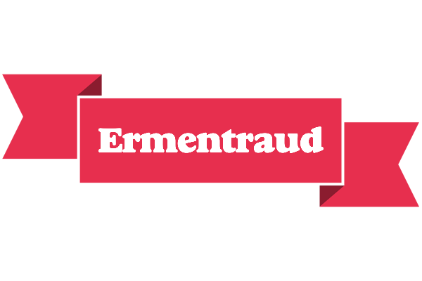 Ermentraud sale logo