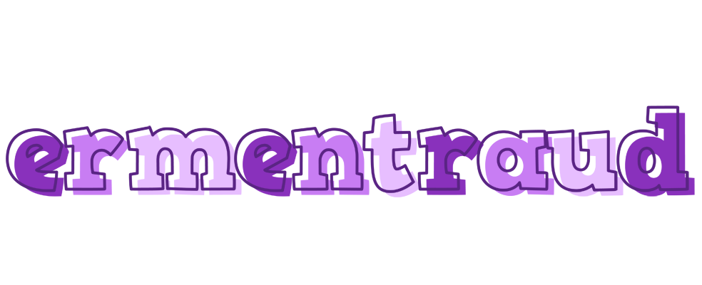 Ermentraud sensual logo