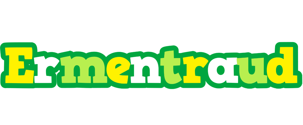 Ermentraud soccer logo