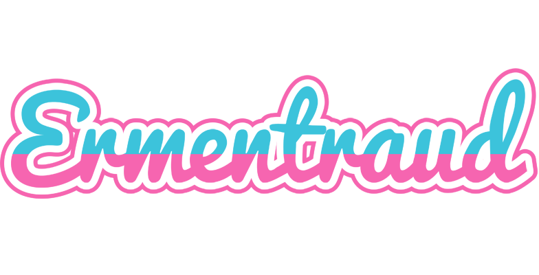 Ermentraud woman logo