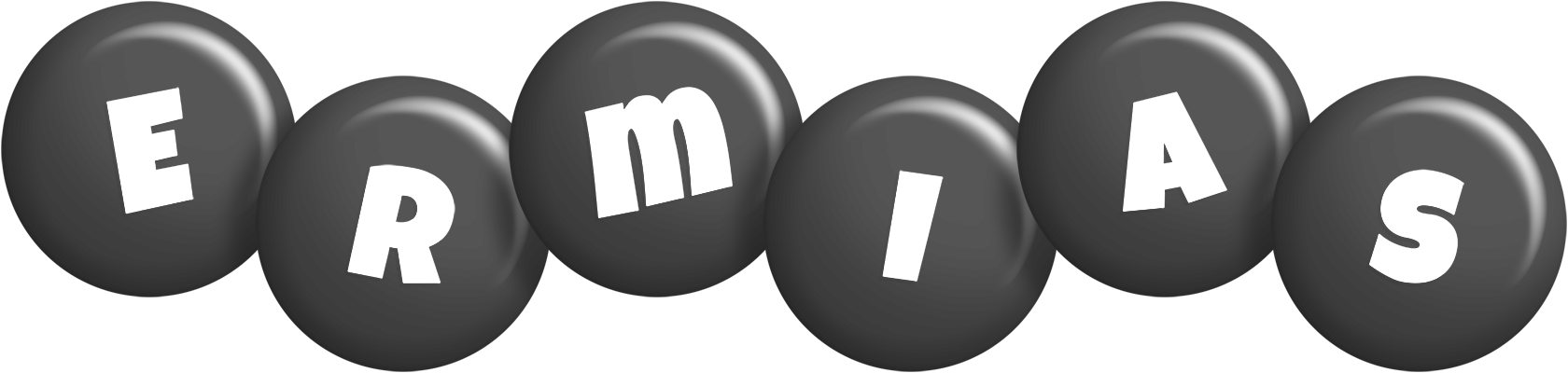 Ermias candy-black logo