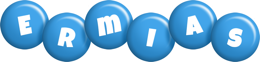 Ermias candy-blue logo