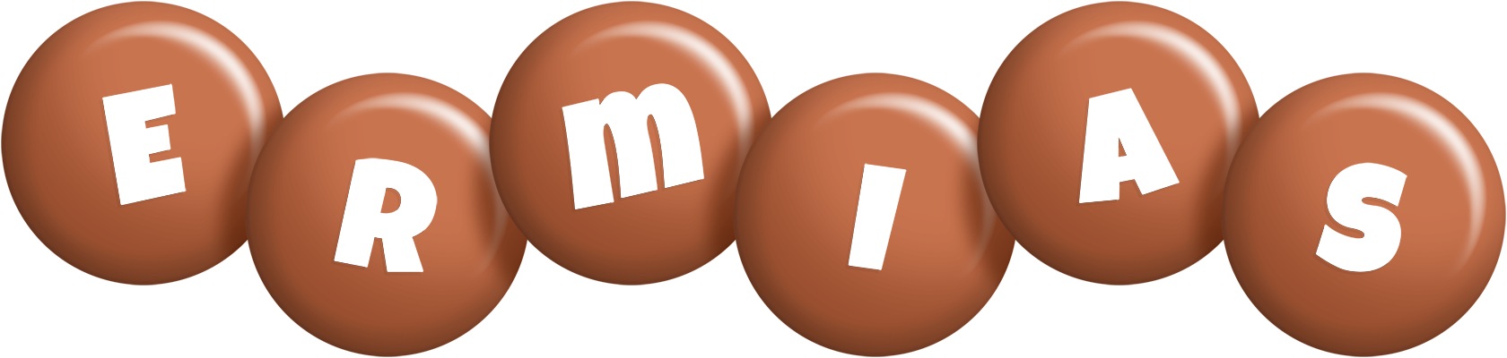 Ermias candy-brown logo