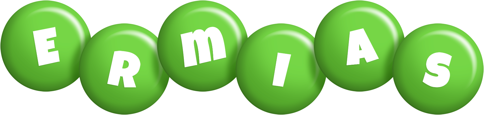 Ermias candy-green logo