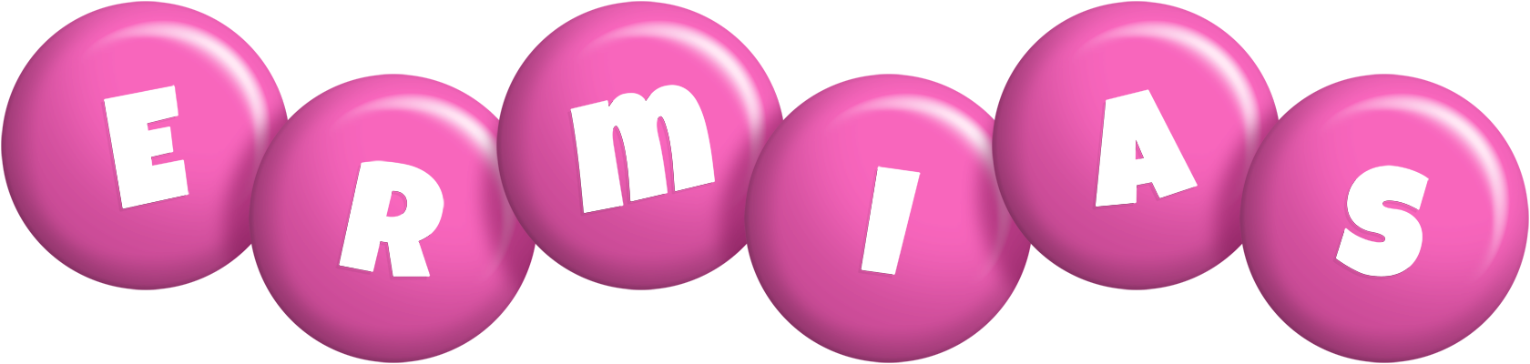 Ermias candy-pink logo