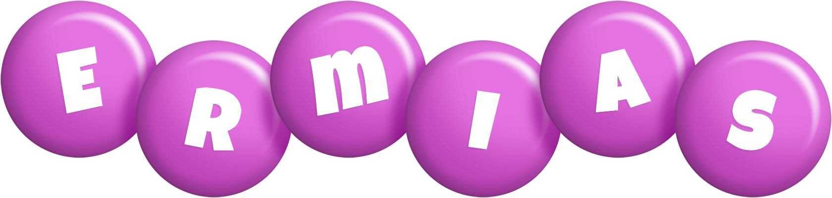 Ermias candy-purple logo
