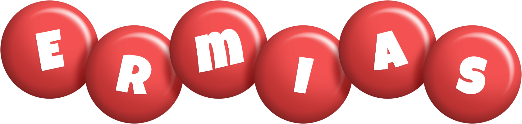 Ermias candy-red logo