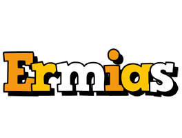 Ermias cartoon logo
