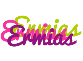 Ermias flowers logo