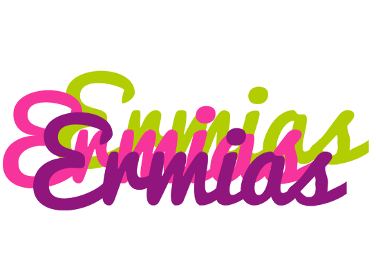 Ermias flowers logo