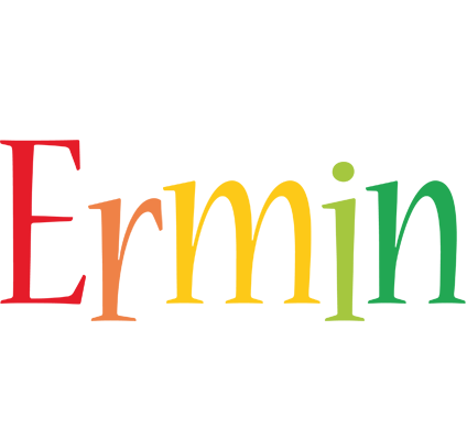 Ermin birthday logo