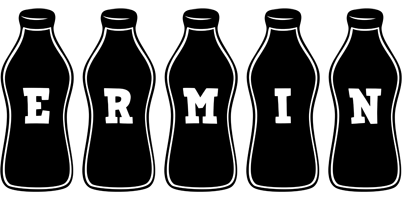 Ermin bottle logo