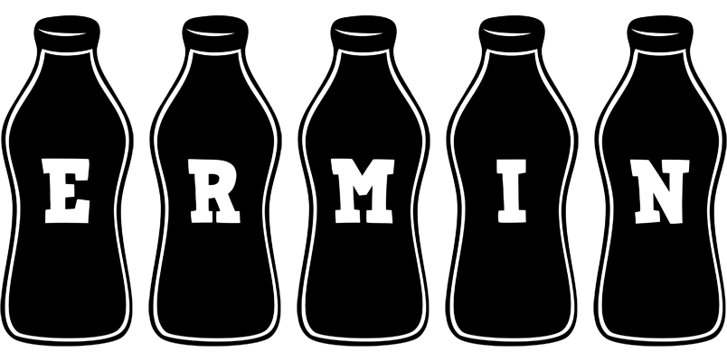 Ermin bottle logo