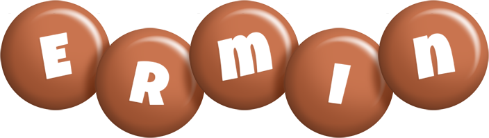 Ermin candy-brown logo