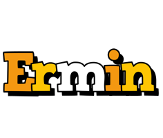 Ermin cartoon logo