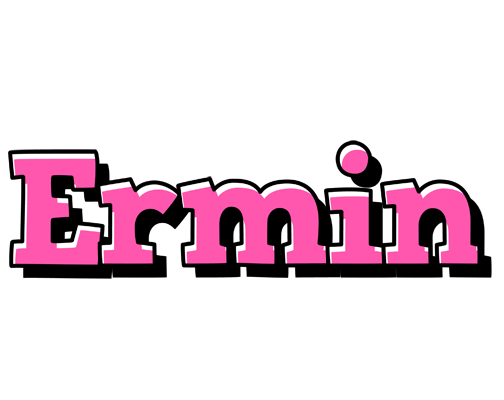 Ermin girlish logo