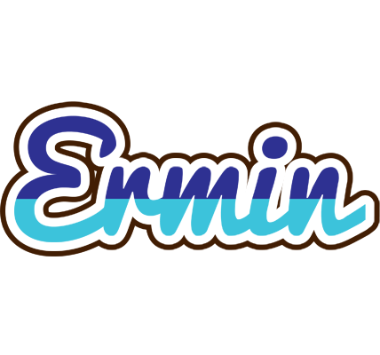 Ermin raining logo