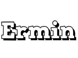 Ermin snowing logo