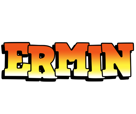 Ermin sunset logo