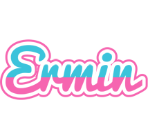 Ermin woman logo