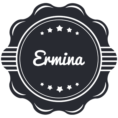 Ermina badge logo