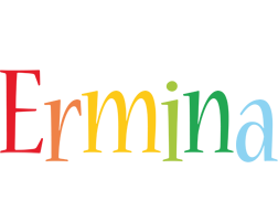 Ermina birthday logo