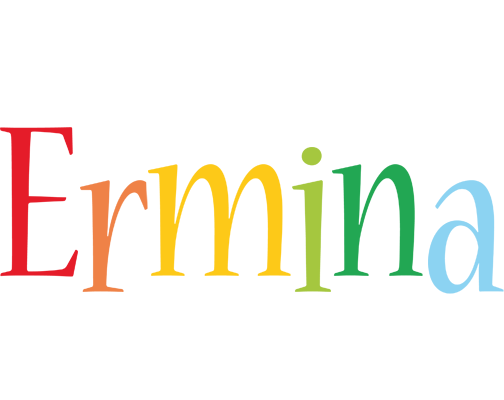 Ermina birthday logo