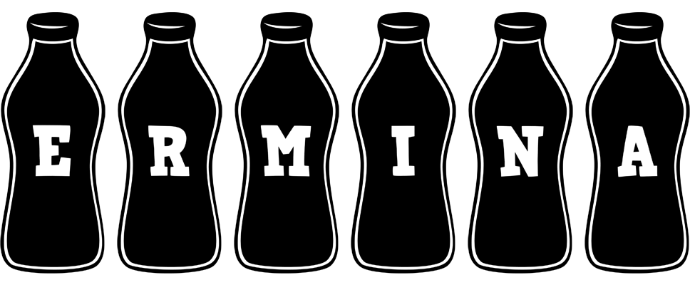 Ermina bottle logo