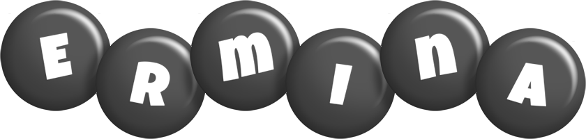 Ermina candy-black logo
