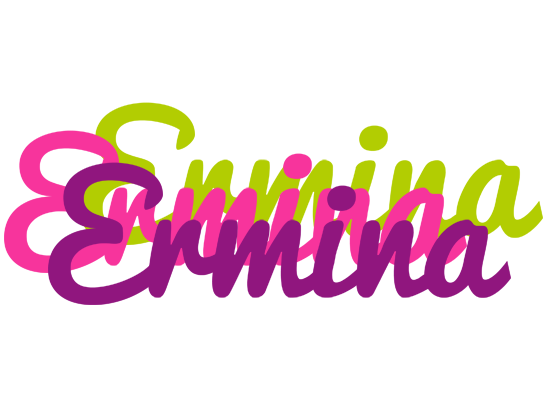 Ermina flowers logo