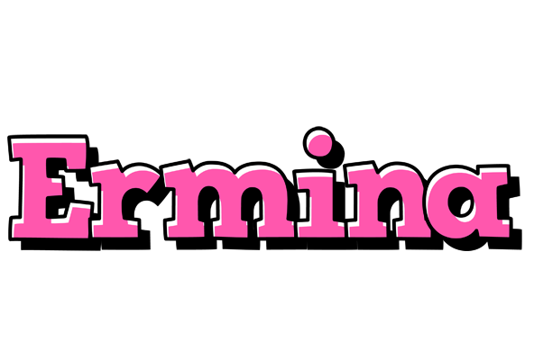 Ermina girlish logo