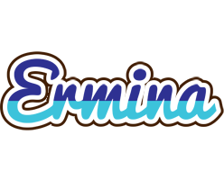 Ermina raining logo