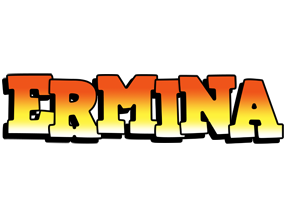 Ermina sunset logo