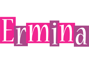 Ermina whine logo