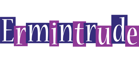 Ermintrude autumn logo