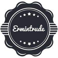 Ermintrude badge logo