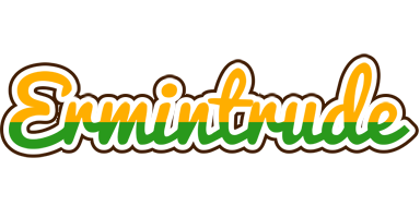 Ermintrude banana logo