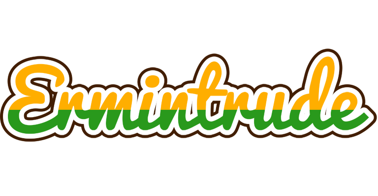 Ermintrude banana logo