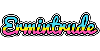 Ermintrude circus logo