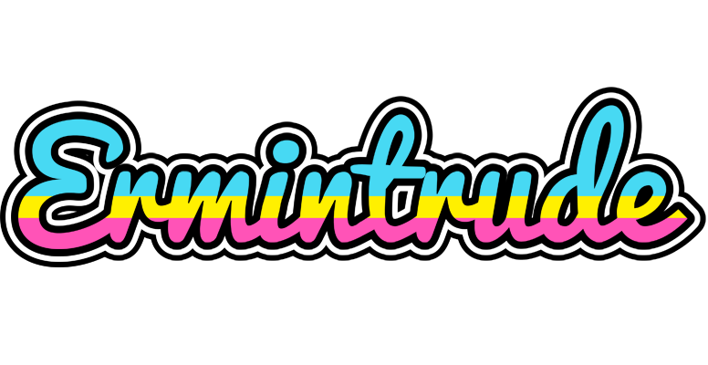 Ermintrude circus logo