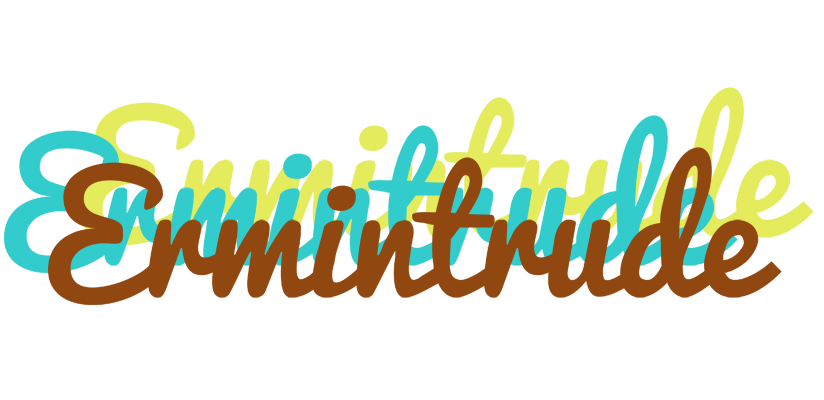 Ermintrude cupcake logo