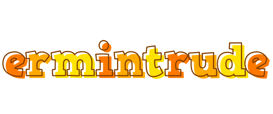 Ermintrude desert logo