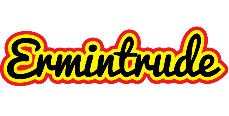 Ermintrude flaming logo