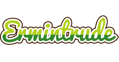 Ermintrude golfing logo