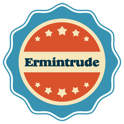 Ermintrude labels logo