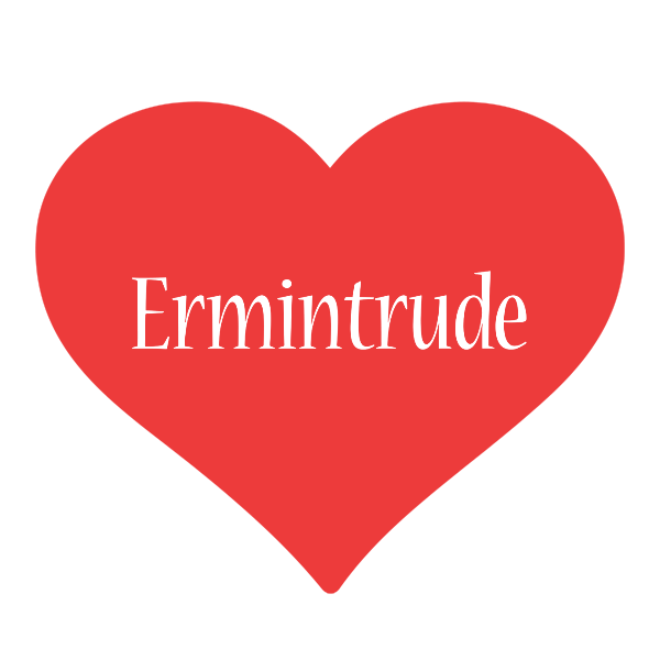 Ermintrude love logo