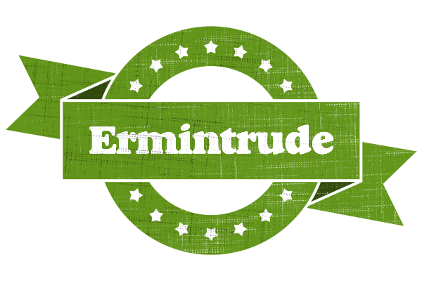 Ermintrude natural logo