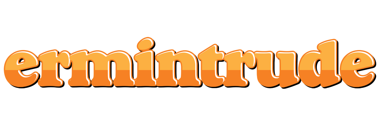 Ermintrude orange logo