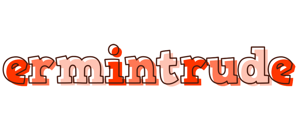 Ermintrude paint logo