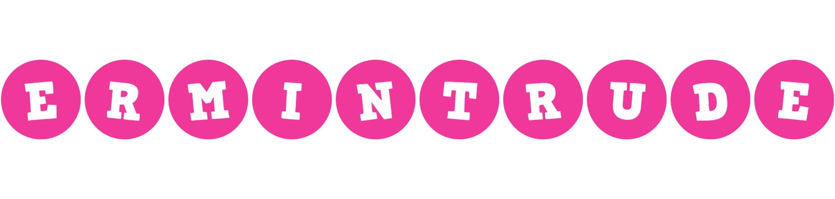 Ermintrude poker logo